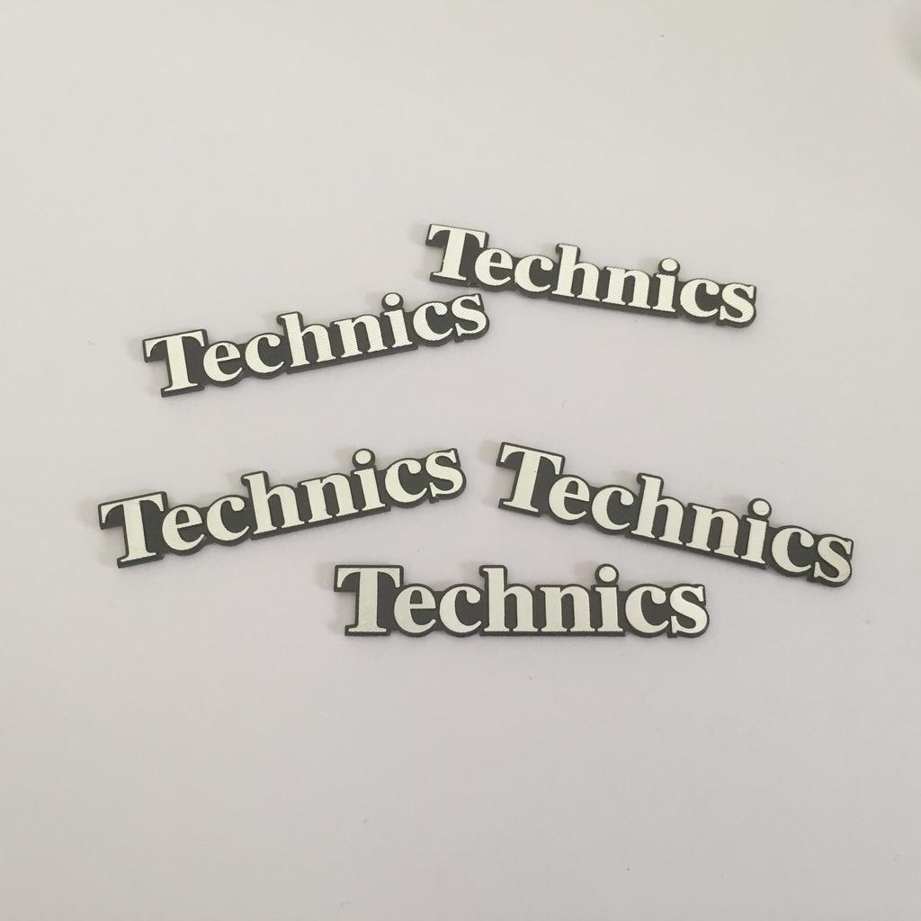 2pcs 5pcs 10pcs Technics car Hi-Fi Speaker audio Speaker Badge stereo Emblem sticker car styling accessories