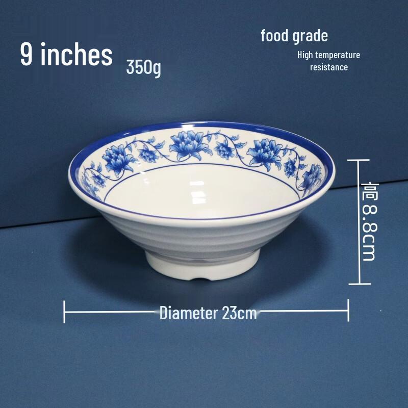 777 Melamine Commercial Ramen & Soup Bowls