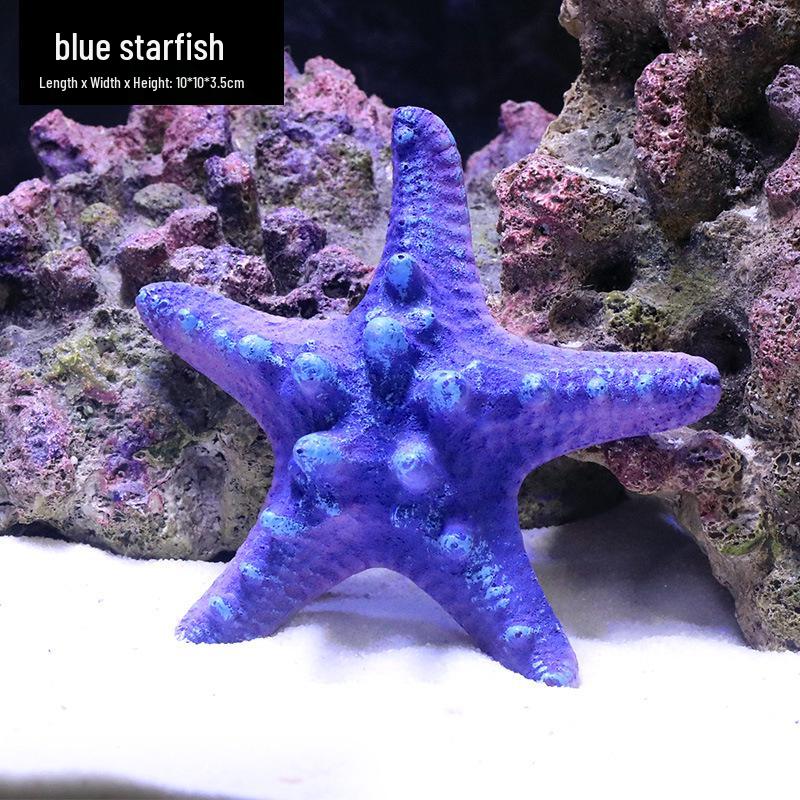 Coral Reef Aquarium Decor: Resin Shell & Rock Ornament for Fish Tanks
