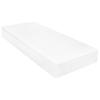 Vidaxl Daybed with Mattress, 90X200 Cm, White, Pine Wood