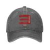 Eminem Retro  Denim Baseball Caps Snapback Baseball Hats Breathable Casquette Outdoor Unisex