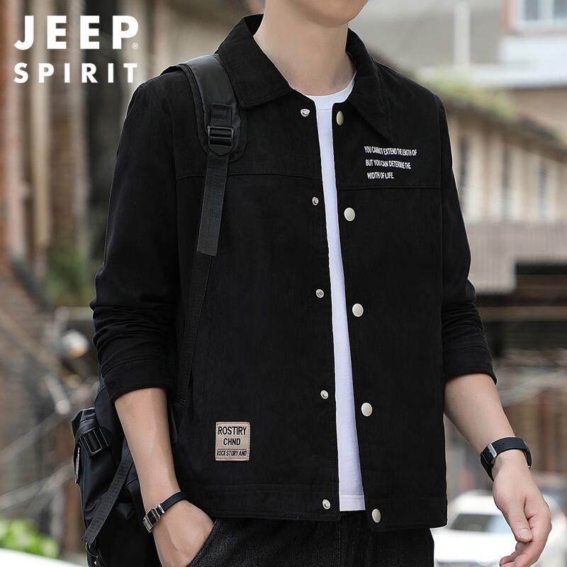 

JEEP SPIRIT Men s Autumn/Winter Lapel Jacket 2XL