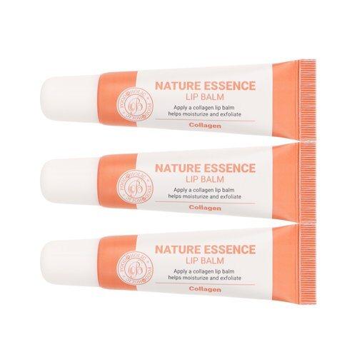 

[FoodaHolic] (3ea) FoodaHolic Nature Essence Lip Balm Collagen (Peach Scent) 12ml_631373
