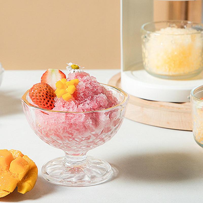Yaz Çok Fonksiyonlu Buz Kırıcı Taşınabilir El Tıraşlı Buz Makinesi Ev Yapımı Smoothie Maker