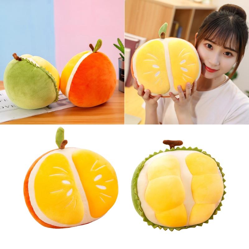Super Soft Plush Fruit Doll Durian Orange Toy With Pp Cotton Stuffing