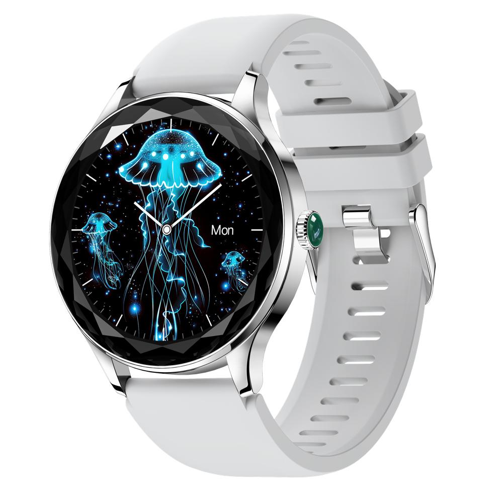 

New Women 1.27 Fashion Blue Tooth Call Heart Rate Health Smart Watch Sports Fitness Lady Music Waterproof 2025 Smartwatch