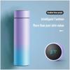 1 stück 500 ml Smart Isolierung Edelstahl Bunte Tasse Mini Thermos Tasse Wasserflasche Led Digitale Temperaturanzeige Thermos