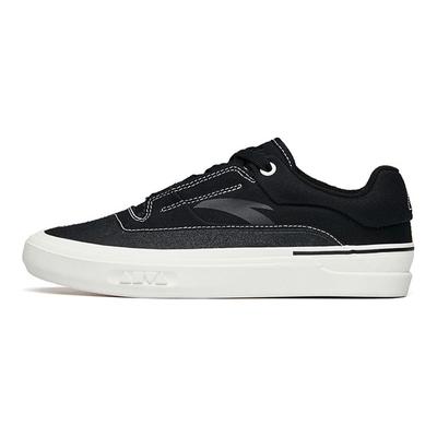 Aoli All-Terrain Skateboard Non-Slip Wear-Resistant Low-Top Skate Shoes Women Skate Shoes Black 122218011S-1