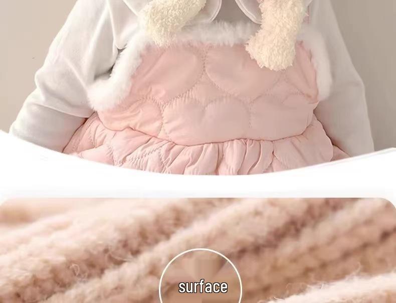 Infant Cute Warm Knitted Hat with Ear Protection for Boys & Girls - Ideal for Autumn & Winter.