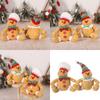 2Pcs Crochet Christmas Gingermen Table Ornament Christmas Party Centerpieces for Valentines Wedding Birthday