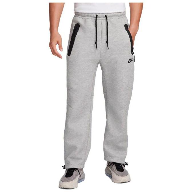Nike Pantalones Deportivos de Punto Polar con Cordón para Hombre Parte Inferior Gris Oscuro FB8013-063