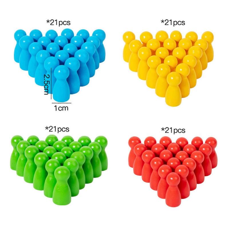 Toys Chesses Game Triggle Board Game Triggle Rubber Game Educational Desktop Chain Chesses Chain Chesses Desktop Puzzle Interactive Game For Toddlers 