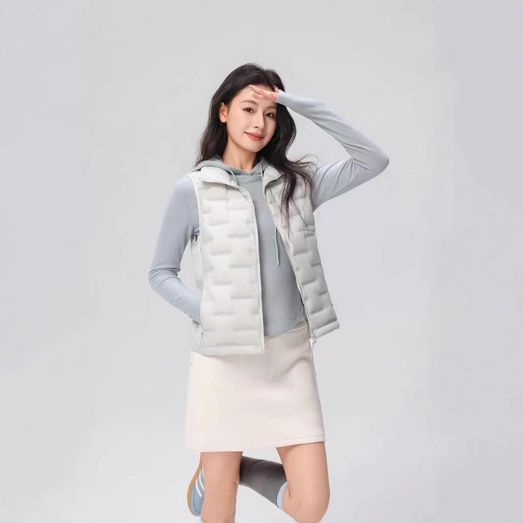 New light autumn and winter casual fashion vest versatile thermal vest down jacket women's vest jacket