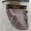 Afrikanisches Nylon-Peeling-Badetuch mit hoher Elastizität und langem Streifendesign.