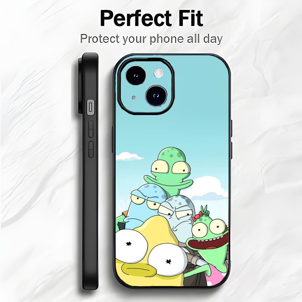 Anime S-Solar Opposites pupa Phone Case Phone Case Soft Packaging Lightweight For iPhone17 16 15 14 13ProMax