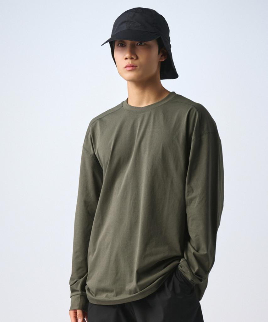 MUSINSA STANDARD SPORTS Quick-Dry Loose Fit Stitch Long Sleeve (4 Colors)