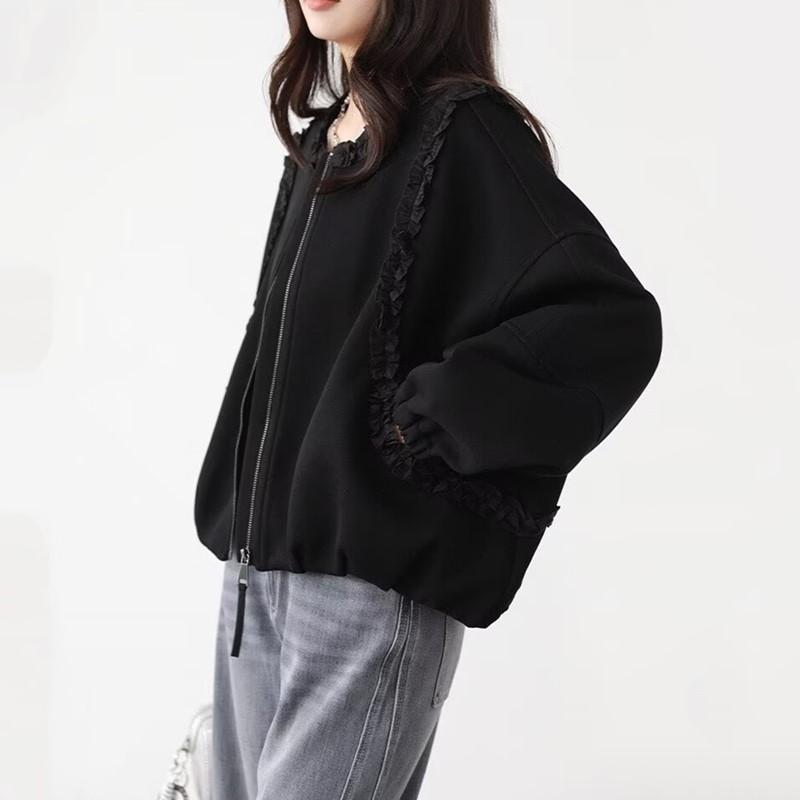 long sleeve Plus size Cotton jaket causal loose spring autumn women Jacket Coat