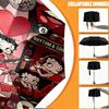 Betty Boop Print Umbrella Automatic Opening/ Closing - Portable Foldable Design - Daily Use for Travel/Outdoor - Gift for Birthday
