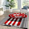 Key Brand Emblem Square rugs are a great choice for living rooms, bedrooms, home décor, and as gifts.