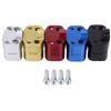 Motorcycle Handlebar Clamps Motorcycle Riser Aluminum Alloy 28mm 1 1/8" Motorcycle Handlebar Handle Fat Bar Mount Clamps Riser