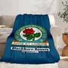 Blackburn Rovers  Portable Blanket/Soft Blanket Bedding Blanket Suitable for Travel Camping Living Rooms Offices Sofas Fan Gifts