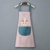 Waterproof and Oil-Resistant Kitchen Apron - Fashionable Unisex Design for Cooking and Housework