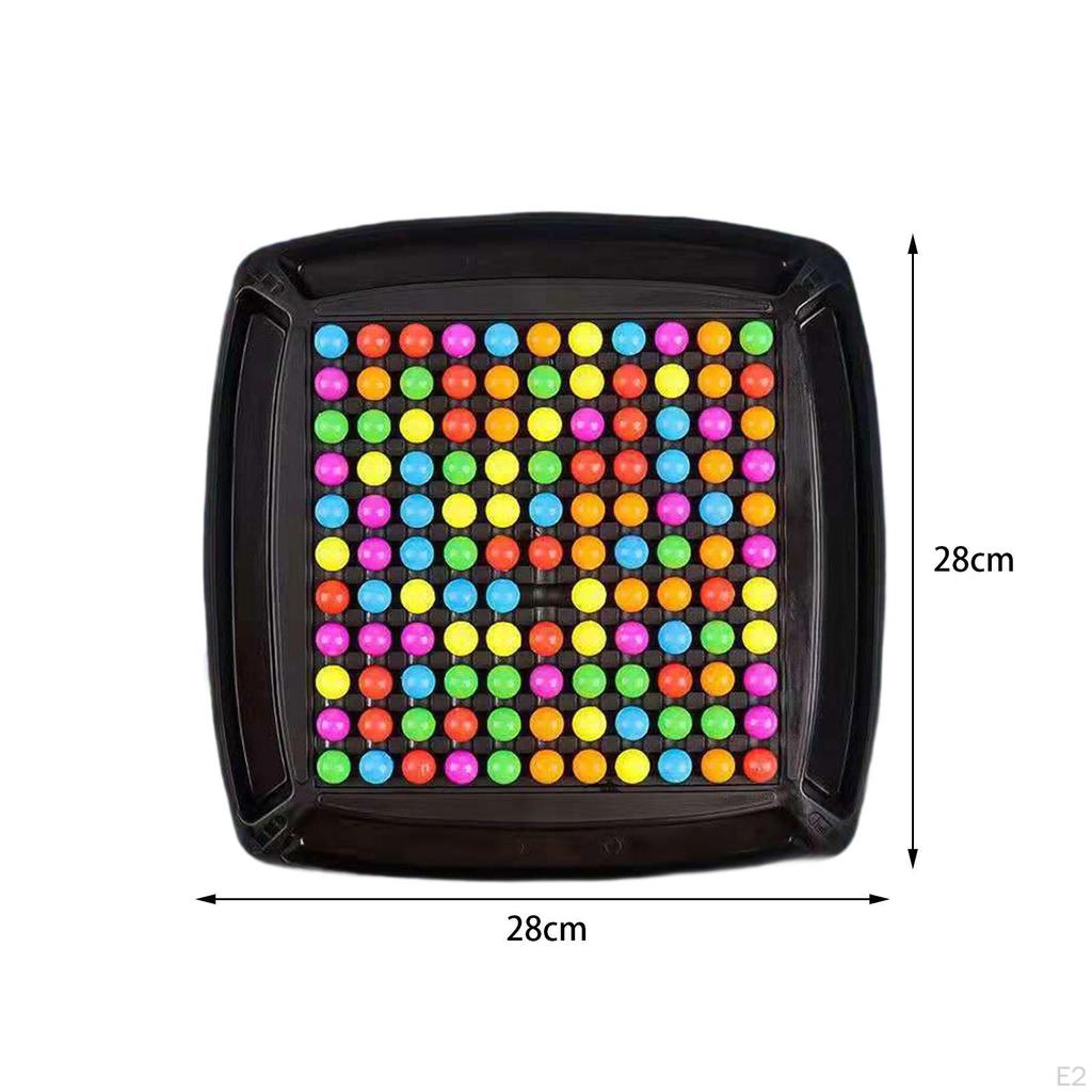 Peg Board Beads Game Creative Kid Block Puzzle for Activities Birthday