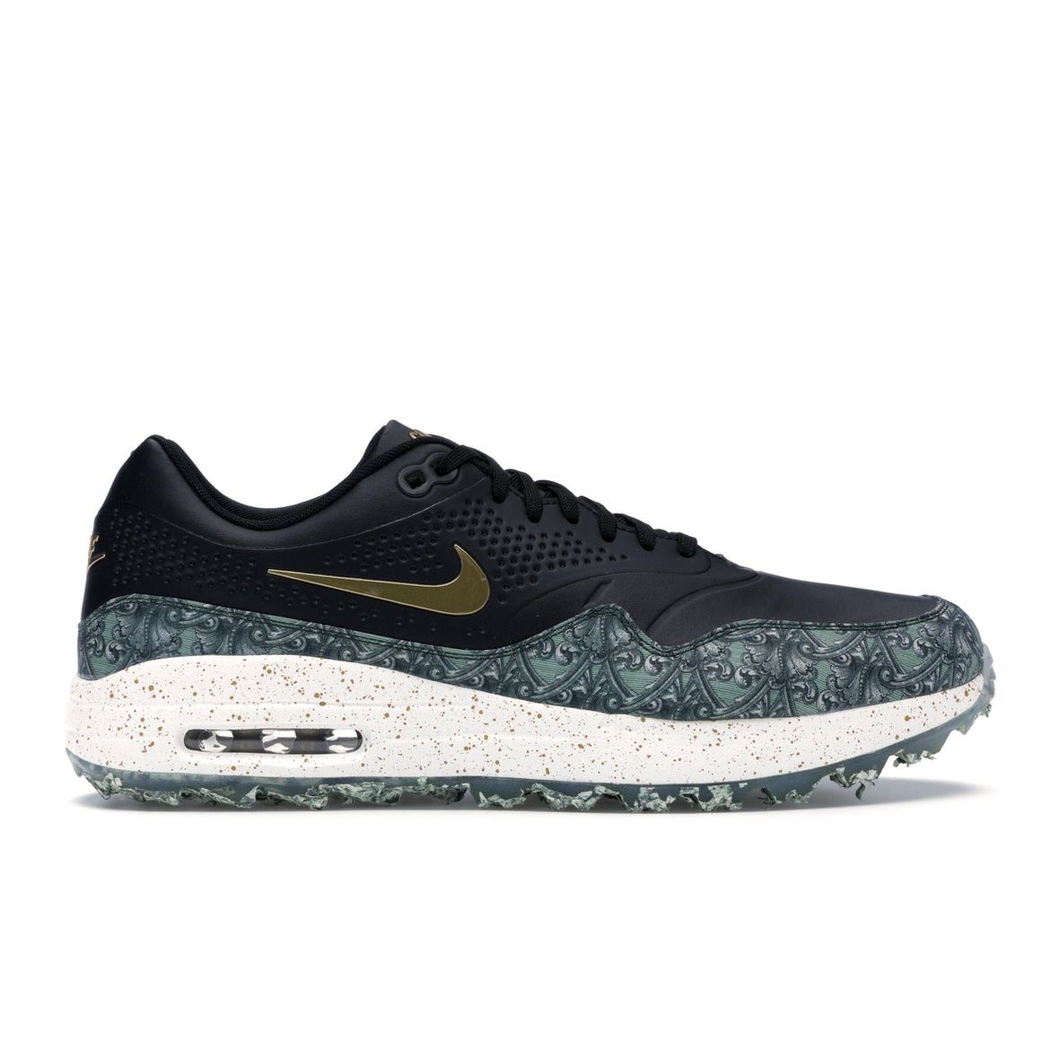 

Мужские кроссовки Nike Air Max 1 Golf NRG Payday черный металлик-золотой Summit-белый BQ4804-001
