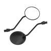LMoDri Free Shipping New Universal Motorcycle Rounded Side Back View Mirror Motorbike e-bike Scooter 10mm 8mm Rearview