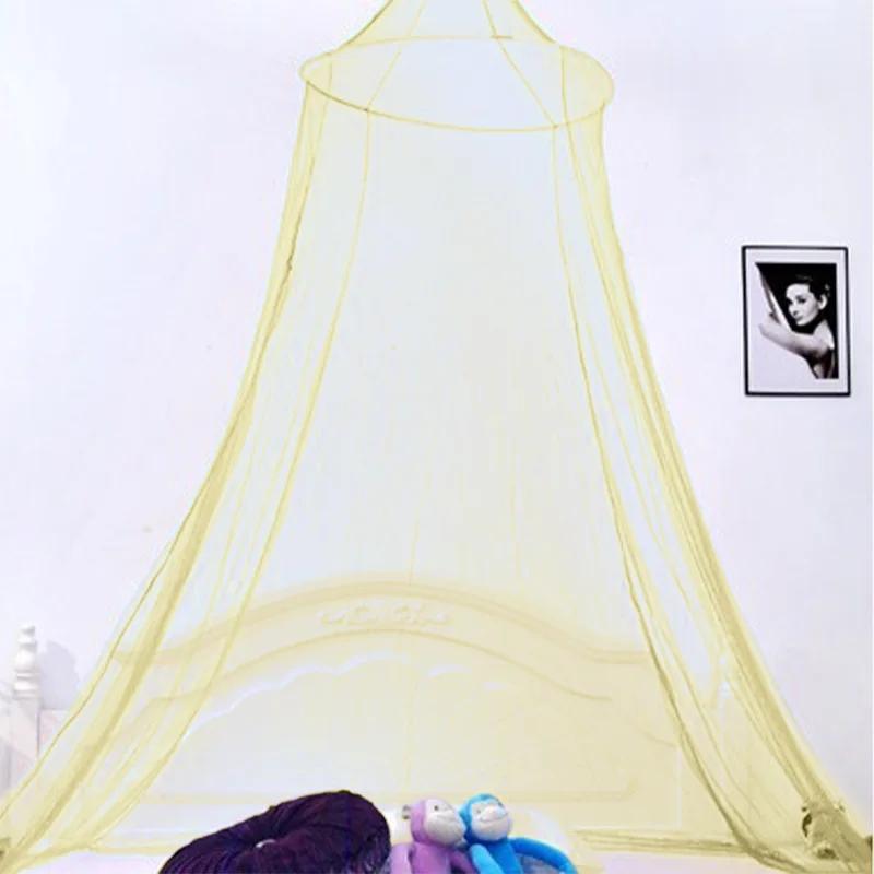 

Сетка для кровати полупрозрачная элегантная легкая дышащая безопасная занавеска принцесса подвесная купольная москитная сетка для декора спальни