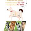 Dog Support Harness for Medium Large Dogs, Adjustable Emergency Dog Lift Harness with Handle, Full Body Support for Old Disabled Dogs Arthritis Up and