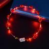 Light For Bride Birthday Party Luminous Glowing Wreath Flower Crowns Wreath Headband Beach Headband