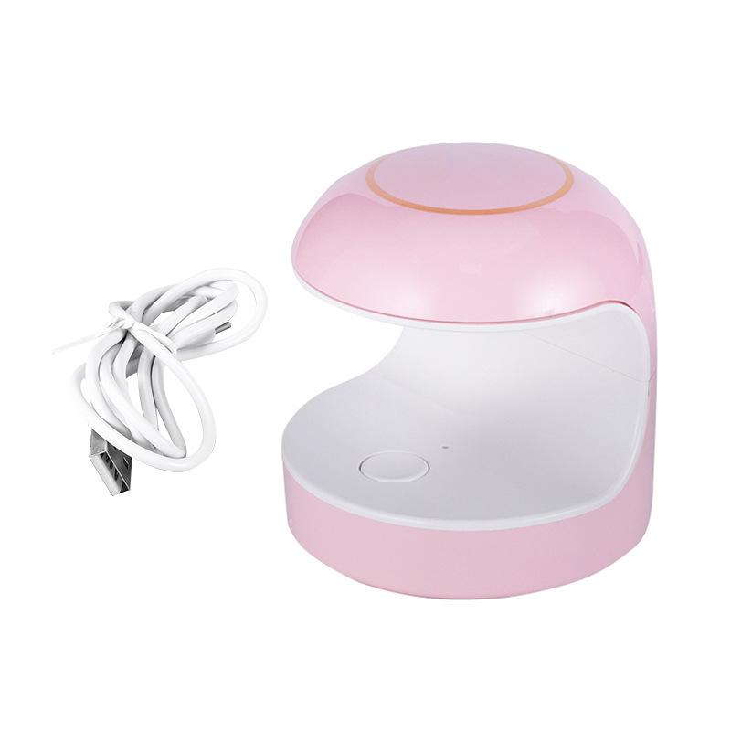 

Сушилка для ногтей 18 Вт, мини-USB УФ-светодиодная лампа для дизайна ногтей в форме яйца, быстросохнущая полимеризационная лампа для гель-лака, маникюрные инструменты розовый