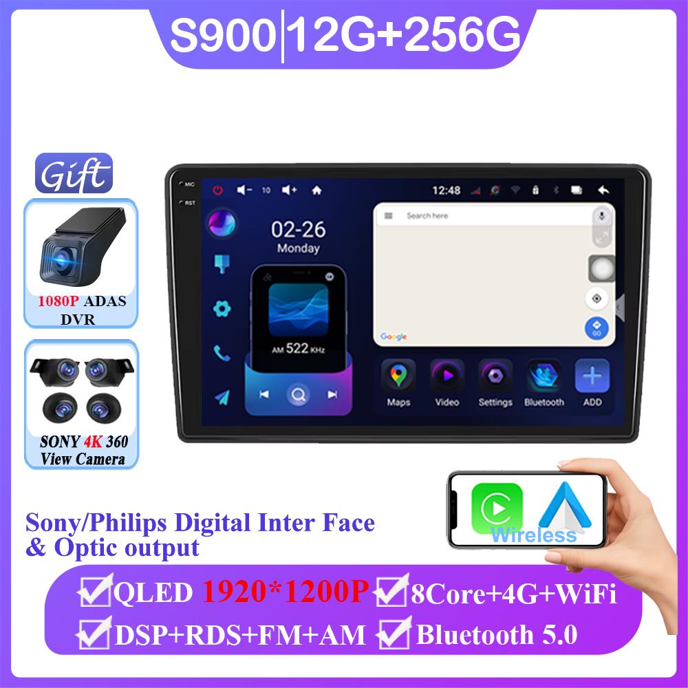 For Citroen C-Elysee 2004-2007 Car Radio Carplay Multimedia Video Player Stereo Navigation GPS Android Auto 5G WIFI No 2DIN DVD