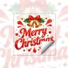 Colorful Christmas Window Sticker Removable Festive Room Decoration Static Glass Cling  Homeowner