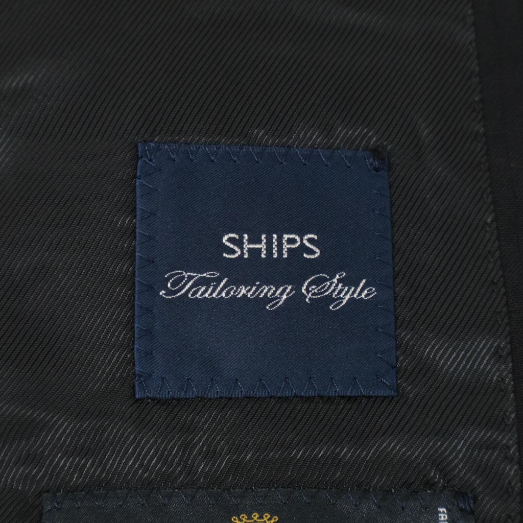 SHIPS 117-11-1620 Black Stripe REDA Fabric Suit Set tops 48 blackUsed