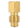 R134A   Conditioner Adapter, 1/4SAE Female To 1/2  Male Adapter Connector for R134A Car   Conditioner