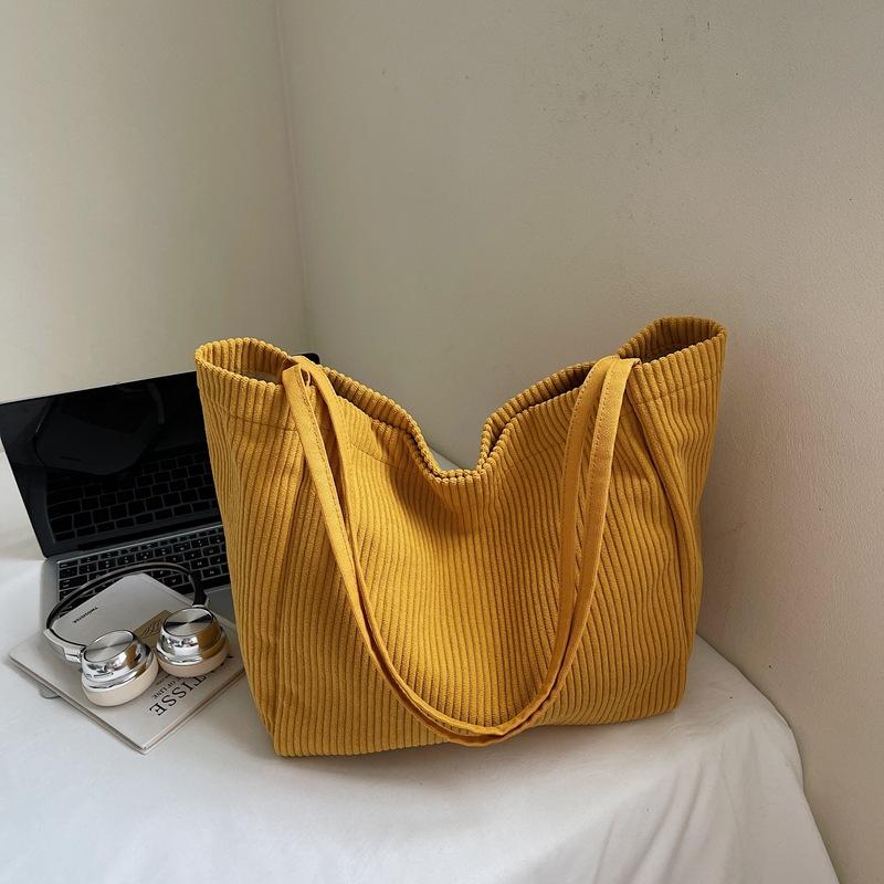 Women's Large-capacity Casual Single-shoulder Shopping Bag, High Appearance Level Commuter Tote Bag