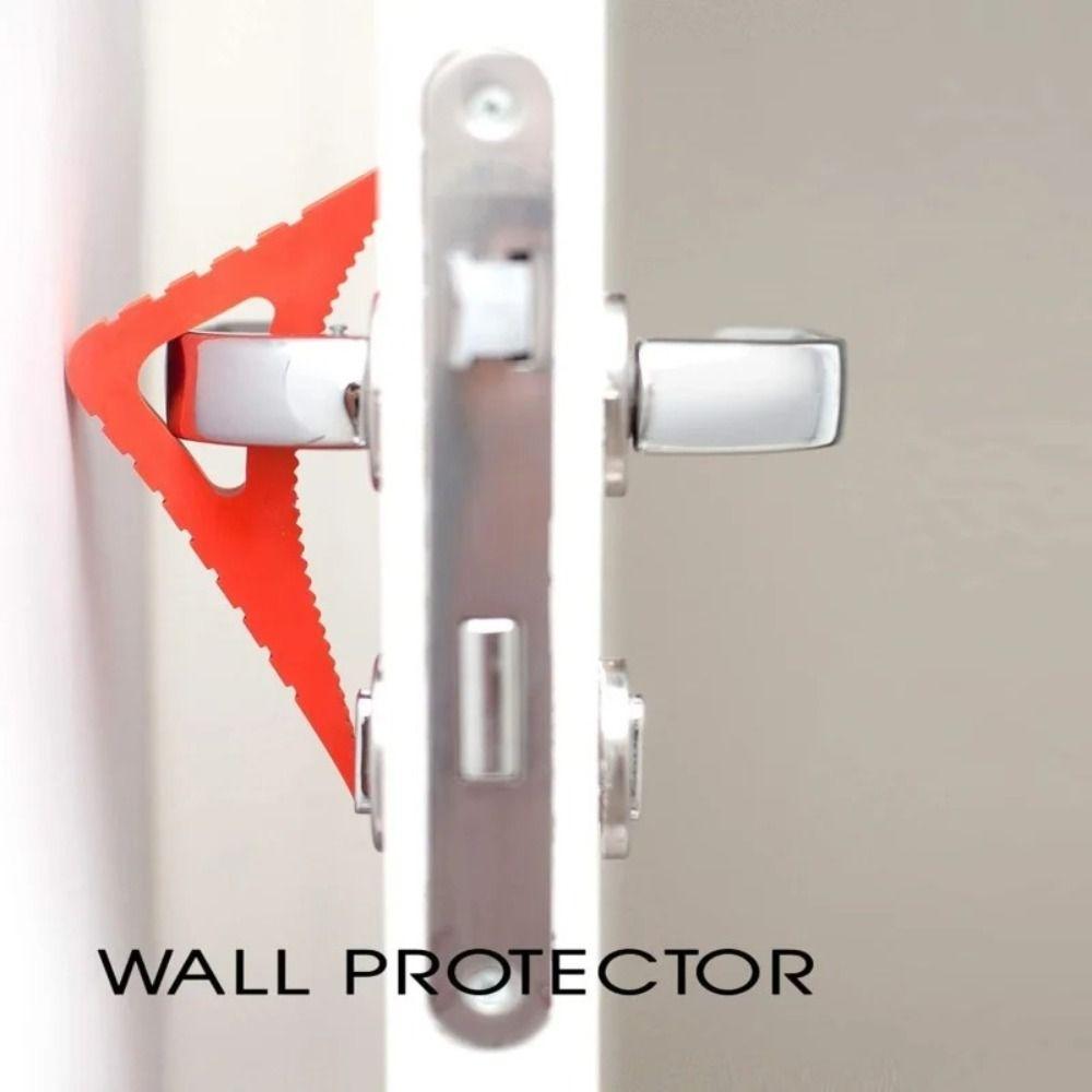 Door Protection Door Wedge Anti-slip Door Handle Stopper Doorstop Accessories