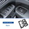 Car Styling for Volvo Xc60 S60 V60 Left Drive Lifter Button Stickers Interior Stainless Steel Decorative Accessories