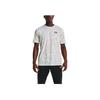 Under Armour Printed Logo Camouflage Crew Neck T-Shirt Men Tops White 1357727-100