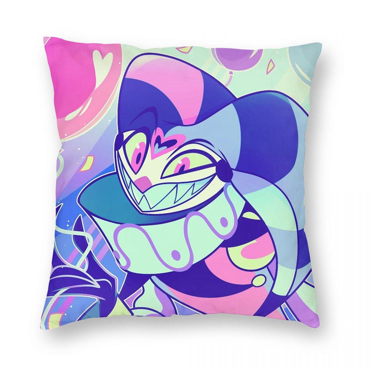 

HelluvaS Boss Cartoon Square Pillowcase Pillow Cover Cushion Zip Decorative Comfort Throw Pillow for Home Living Room 12x12Inch