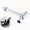 Universal Sink Drain Pipe 1 1/4" with Easy Clean Opening & Installation Guide Bathroom Basin Siphon with Cleaning Access