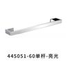 Stainless Steel Luxury Towel Holder Bathroom Wall Mount Single Towel Rack Chrome Washroom Accessories Towel Hanger Bar 30-50cm