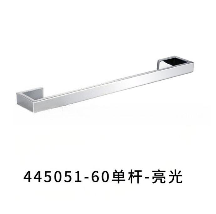 Stainless Steel Luxury Towel Holder Bathroom Wall Mount Single Towel Rack Chrome Washroom Accessories Towel Hanger Bar 30-50cm