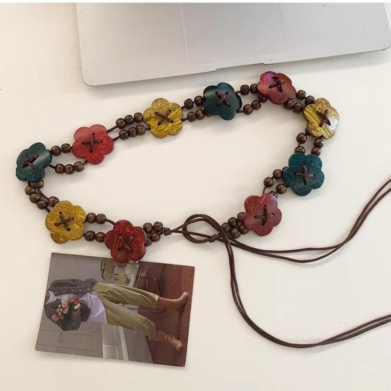 Summer Beach Ensemble Must-have: Retro Bohemian Waist Chain Belt, Ethnic Dress Accent, Perfect Present