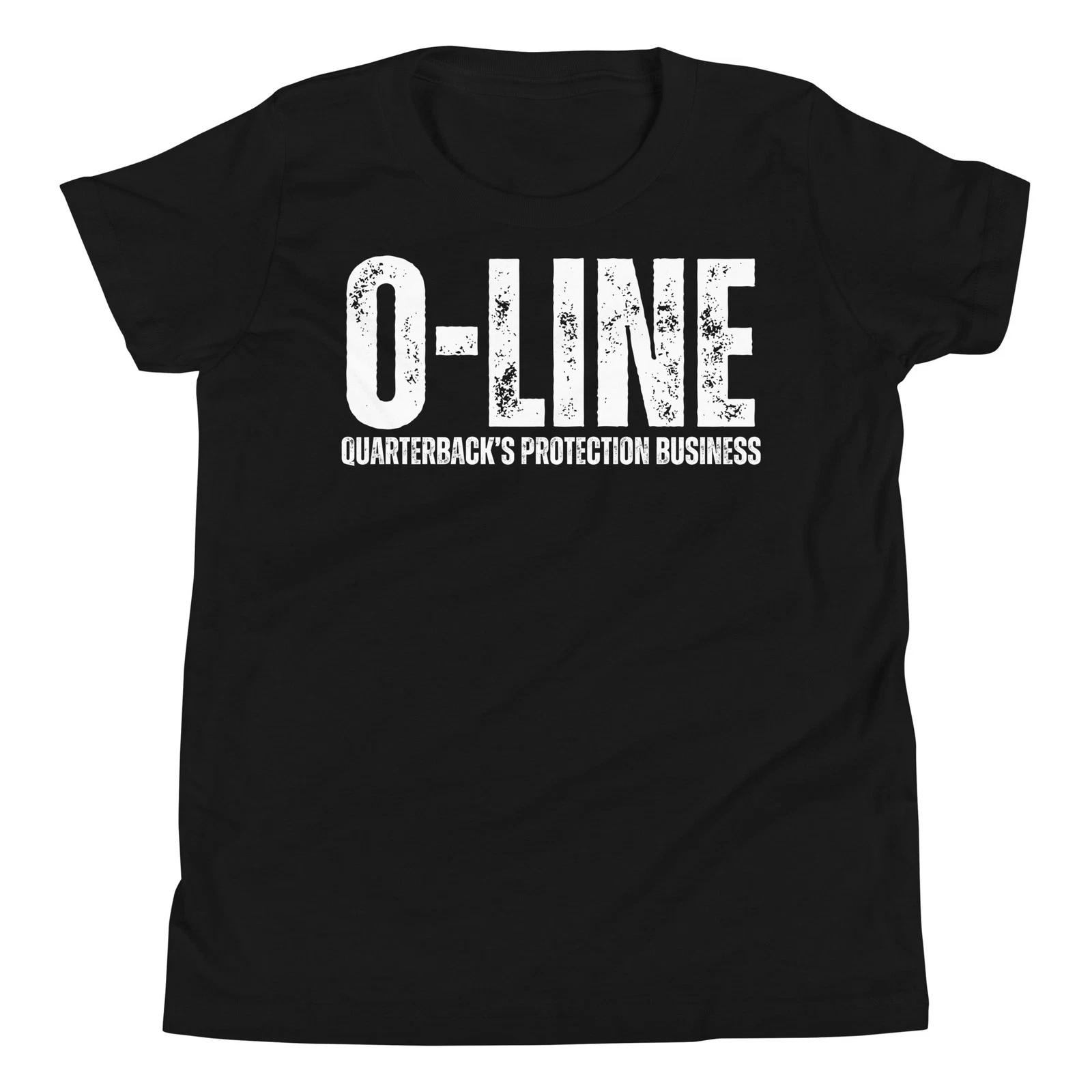 

O-Line Quarterback Protection Business Football O Line Youth T-Shirt 100
