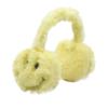 Cute Doll Accessories 18Inch American Doll Hanging  Ear Covering Yellow Cartoon Smile Face Winter Clothes For 43cm New Born Doll