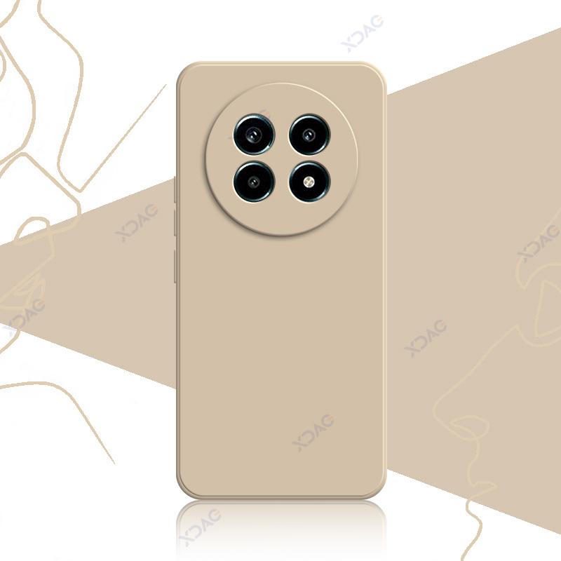 Luxury Candy Cases Covers for Realme P1 Speed RealmeP1Speed 5G 6.67" Square Liquid Soft Silicone Phone Shield Housing