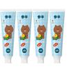 Can Ban LINE FRIENDS Rose Clear Tea Toothpaste 4-Pack